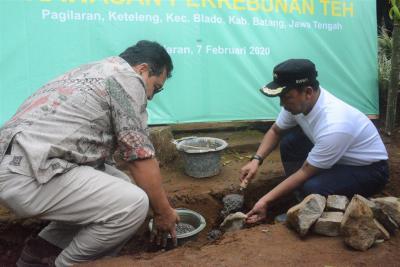 PELETAKAN BATU PERTAMA PENGEMBANGAN AGROWISATA