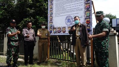 Cegah Penyebaran Covid-19, Diskominfo Batang Lakukan Kunjungan di Berbagai Tempat