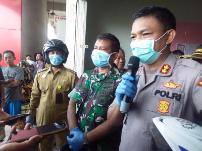 Kapolres dan Dandim Batang Bersinergi Cegah Warga Terpapar Covid-19
