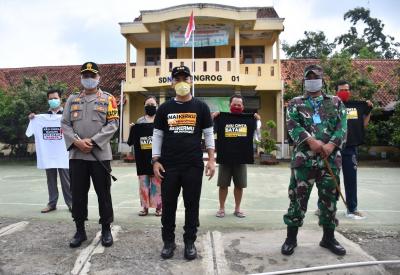 Bupati Batang, Minta Balita di Test Rapid