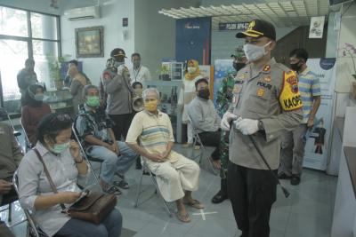 Polres dan Kodim Batang Sosialisasikan Persiapan Menuju New Normal