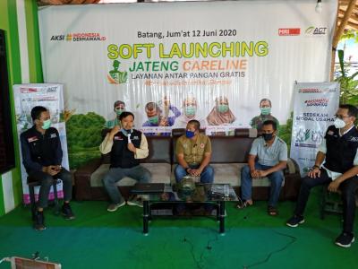 Jateng Careline Siap Antar Bahan Pangan Bagi Terdampak Covid-19