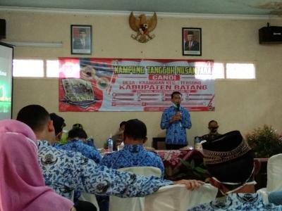 Kapolres Batang Mencanangkan Kampung Tangguh Nusantara Candi