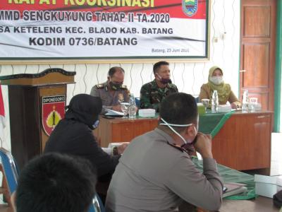 Kodim 0736/Batang Persiapkan TMMD di Desa Keteleng
