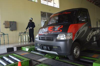 Animo Uji Kir Kendaraan Naik 13% Di Dishub Kabupaten Batang