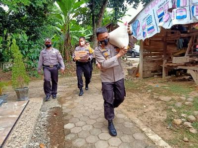 Kepedulian Polres Batang Terhadap Pengidap Hydrocephalus