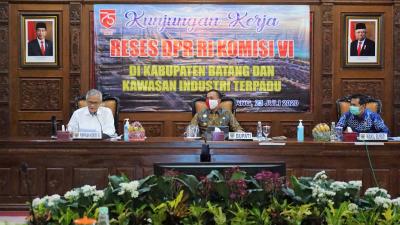 DPR RI Komisi VI Sepakat Perumda Andil Saham 10 Persen di KIT Batang
