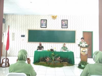 Pamitan Ibu Ketua Persit Lama Ny. Melyna Siahaan Napitupulu, Sekaligus Perkenalan Ibu Ketua Baru Ny.