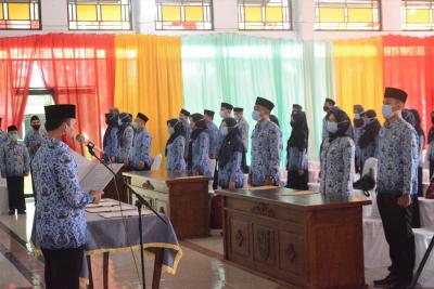 PENGAMBILAN SUMPAH PNS FORMASI 2018