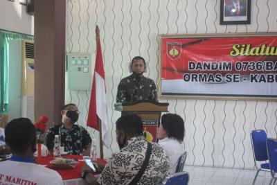Sinergi Dandim Batang dengan Ormas, untuk Membangun Kondusivitas