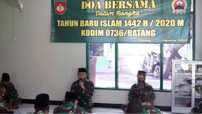 Momentum Bulan Muharram, Dandim 0736/Batang Ajak Prajurit Tebar Kebaikan