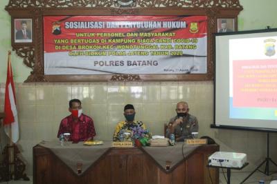 Kampung Siaga Candi, Media Pendisiplinan Protokol Kesehatan