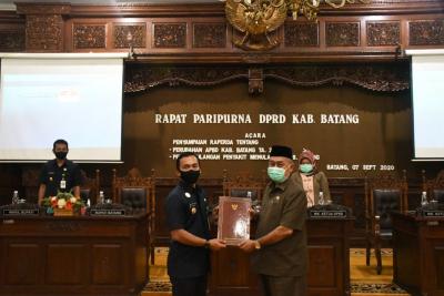 Bupati Batang Usulkan Raperda Penanggulangan Penyakit Menular