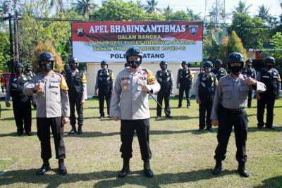 Minimalisir Penularan Covid-19, Polres Batang Intensifkan Peran Bhabinkamtibmas