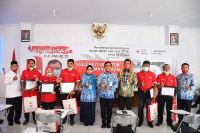Relawan PMI Batang Diminta Edukasi Pencegahan Covid-19
