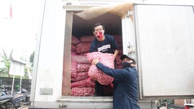 Ekspor Perdana Bawang Putih Asal Batang