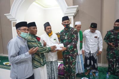 Jalin Silaturrahmi Dengan Para Ulama , Dandim Batang Laksanakan Istigosah