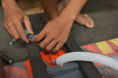 ISI AIR ke DALAM SELANG