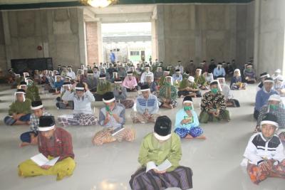 Ponpes Ar Roudloh di Batang Perketat Protokol Kesehatan