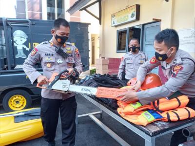 Polda Jateng Intensifkan Pemeriksaan Peralatan Antisipasi Bencana
