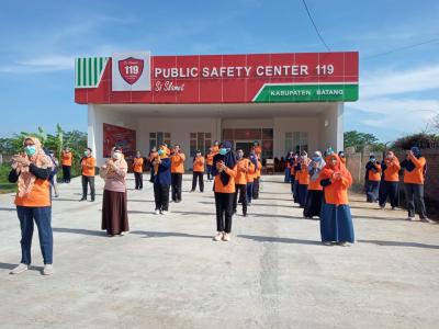 Dinkes Batang Berikan Tepukan Penyemangat Bagi Petugas Medis