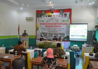 Provinsi Jawa Tengah Monitoring Bidang Cukai dan Laporan DBH CHT Batang