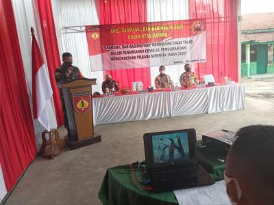 Kodim 0736/Batang dan Forkopimda Bersinergi dalam Penanganan Covid-19