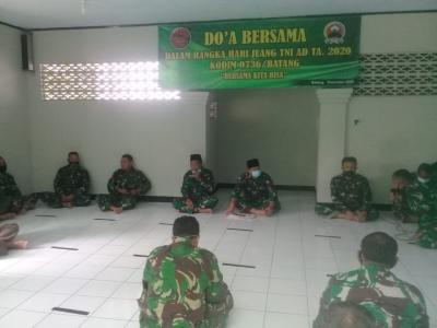 Kodim Batang Gelar Doa Bersama Peringati Hari Juang TNI - AD