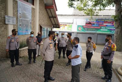 Kapolres Batang Pastikan Ibadah Natal Digelar Secara Virtual