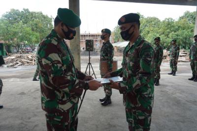 Korps Raport Personil Pindah Satuan Penyegaran Anggota TNI