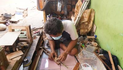 BUAT SASIS MINIATUR TRUK