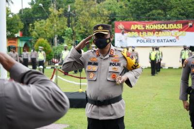 Operasi Lilin Candi Berakhir, Polres Batang Gelar Apel Konsolidasi