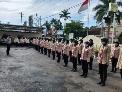 Polsek Limpung Ajak Saka Bhayangkara Jadi Pelopor Disiplin Prokes