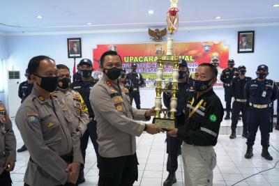 HUT Satpam ke-40, Satpam Nawakara Batang Borong Penghargaan