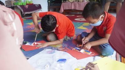 LOMBA MELUKIS MASKER