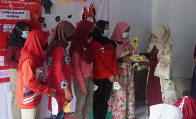 JUARA LOMBA MELUKIS MASKER