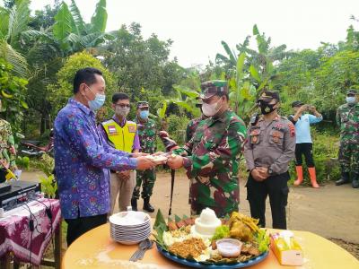 Pra TMMD, Dandim Batang Gelar Tasyakuran