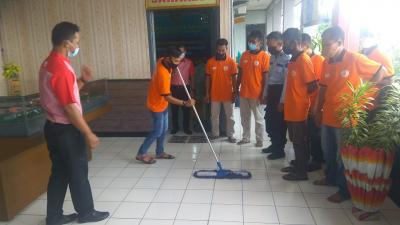 Rutan Batang Gandeng BRI Beri Pelatihan Kebersihan