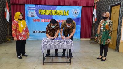 SMK Kandeman Batang dan Panasonic, Lahirkan Kelas Industri