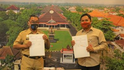Tingkatkan Sinergitas Kehumasan, KPU Batang Jalin Kerjasama dengan Diskominfo