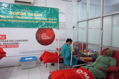 Donor Darah Persit Batang, untuk Kepedulian Sesama