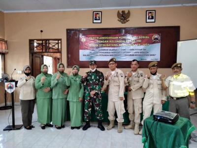 Komsos, Kodim Batang Silaturahmi dengan Keluarga Besar TNI