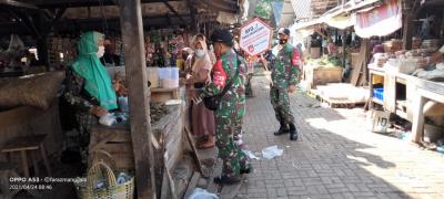 Operasi Yustisi Pasar Tradisional Cegah Klaster Covid-19