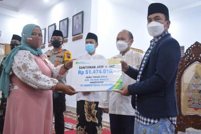 Peringati Hari Buruh, BPJamsostek Berikan Santunan dan JKM