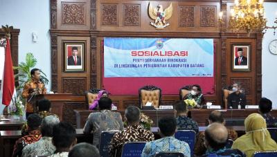 Penyerdahanaan Jabatan Agar Segera Dilakukan di Batang