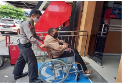 Wujudkan â€˜PRESISIâ€™, Polres Batang Fasilitasi Penyandang Disabilitas