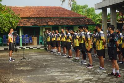 Usai Lebaran, Prajurit Kodim Batang Jaga Stamina