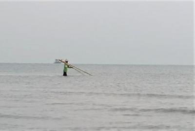 CARI IKAN DENGAN JARING