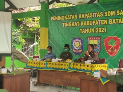 Polsek Reban Bekali Linmas Materi Harkamtibmas