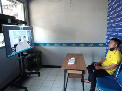 Hakim Wasmat Pantau Rutan Batang Via Daring